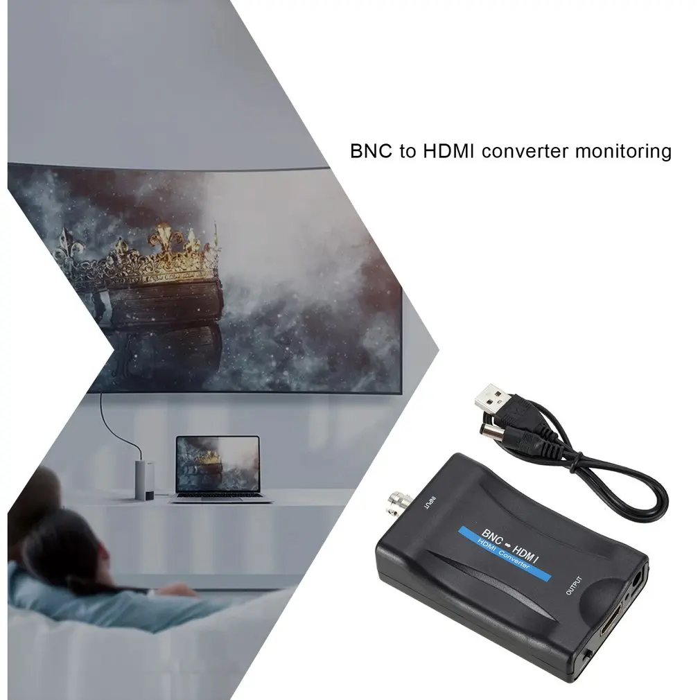 Монитор видеонаблюдения с преобразователем BNC в HDMI HD 1080P/720P|Кабели HDMI| |