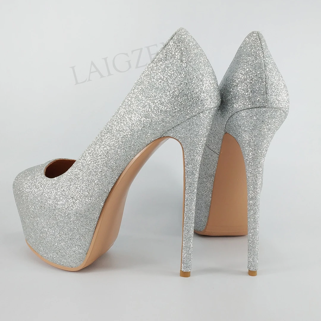 Туфли лодочки женские блестящие на высоком каблуке размеры 40 42 43 44 50 52|Женские