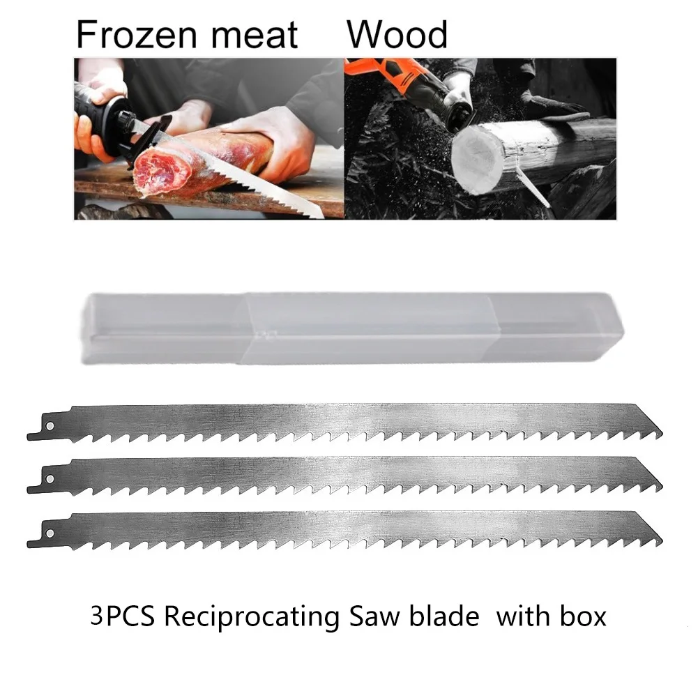 

300mm Reciprocating Saw Blade Saw Blade Set For Cutting Ice And Frozen