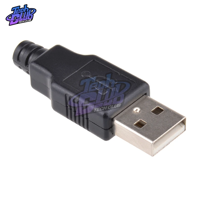 10 шт. 4 контактные разъемы USB 2 0 типа A папа|Детали и аксессуары для приборов| |