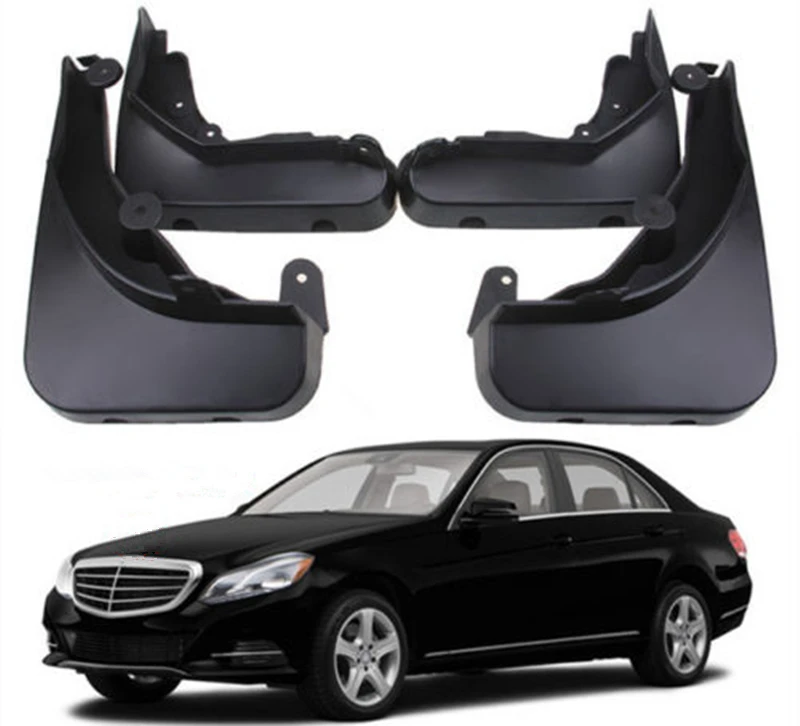 

Car Splash Guards Mud Guards Flaps Fit For 2009-2018 Benz E Class Sedan W213 W212 fender 4PCS/Set