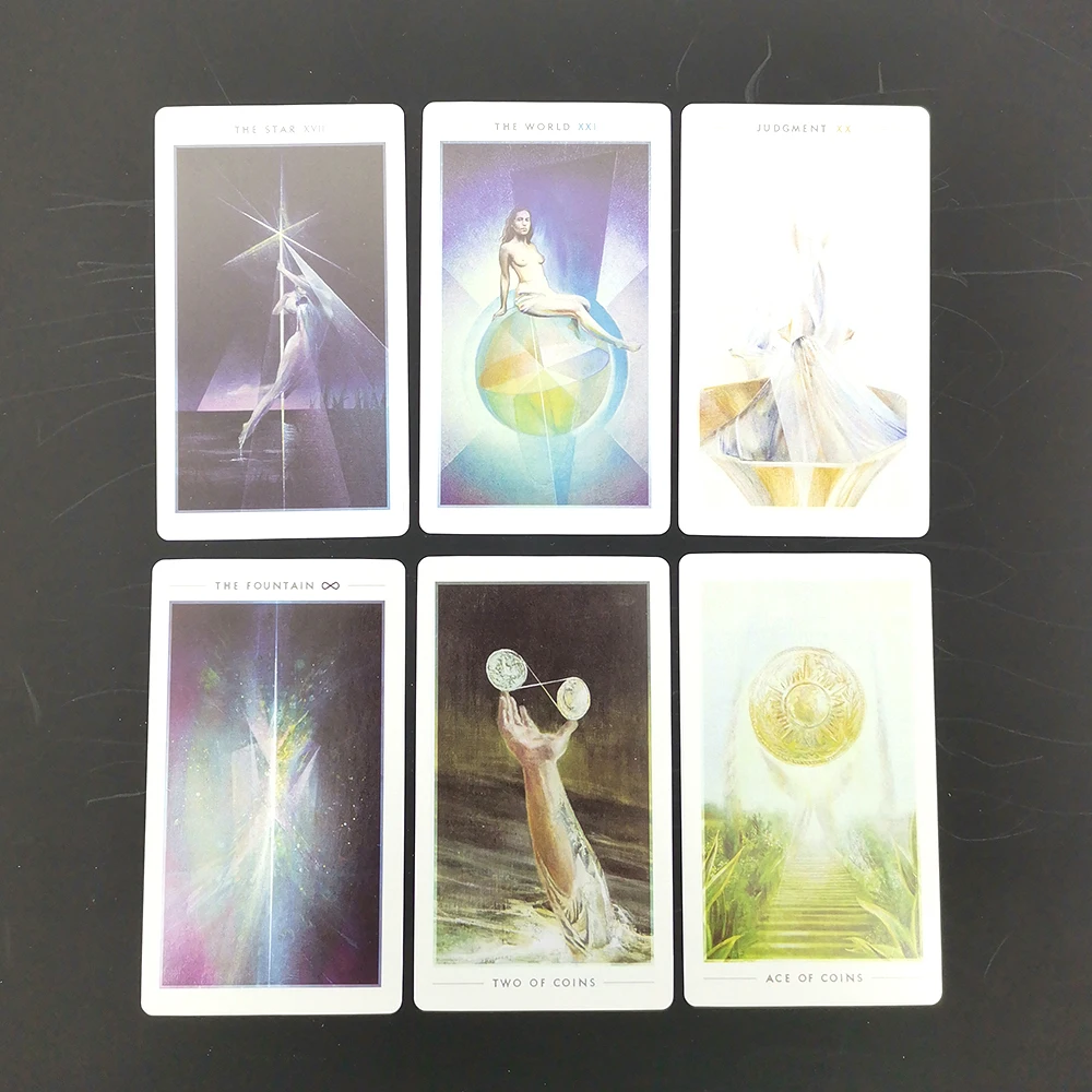 

The Most popularTarot Deck Fortune Telling Divination Oracle Cards Family Party Leisure Table Game With PDF Guidebook