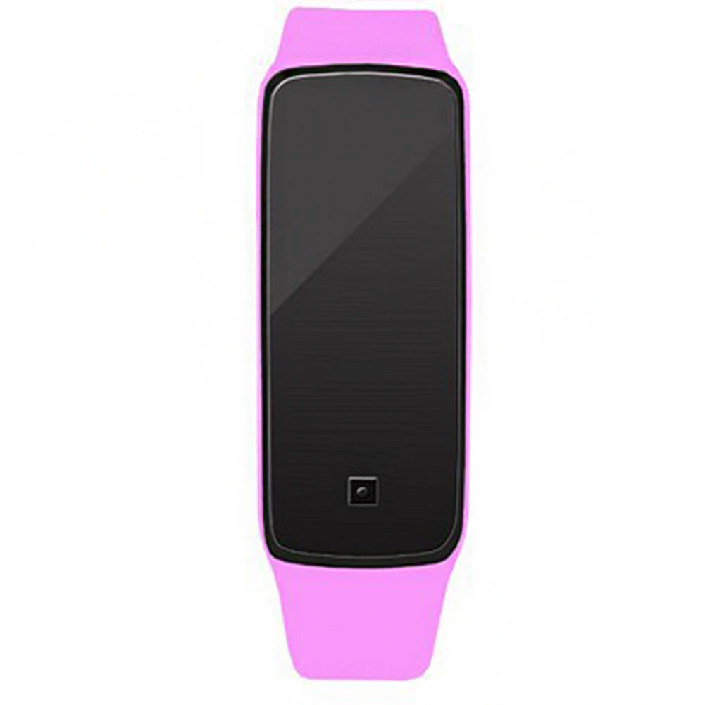 Pink Женские часы, цифровые мужские часы, montre homme, умные спортивные часы, ручное кольцо, часы, Led, спортивная мода - Цвет: Pink