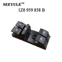 1pc seeyule 1z0 959 858b car power window lifter control switch 1z0 959 858 b accessories for skoda octavia superb yeti fabia