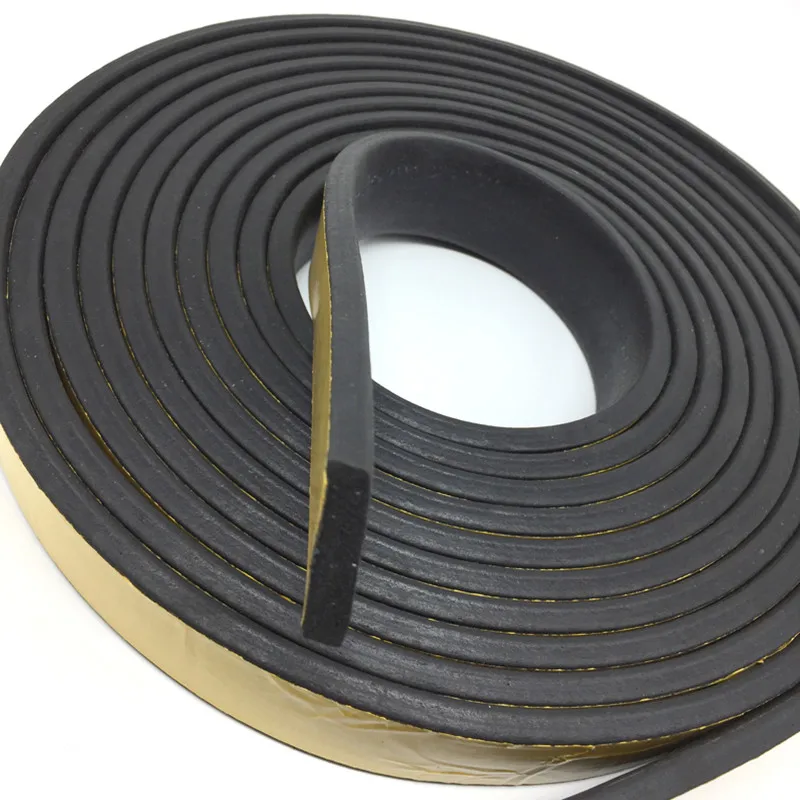 

5M 2 3 5 10mm EPDM Self Adhesive Foam Sealing Tape Strip EPDM foaming square strip