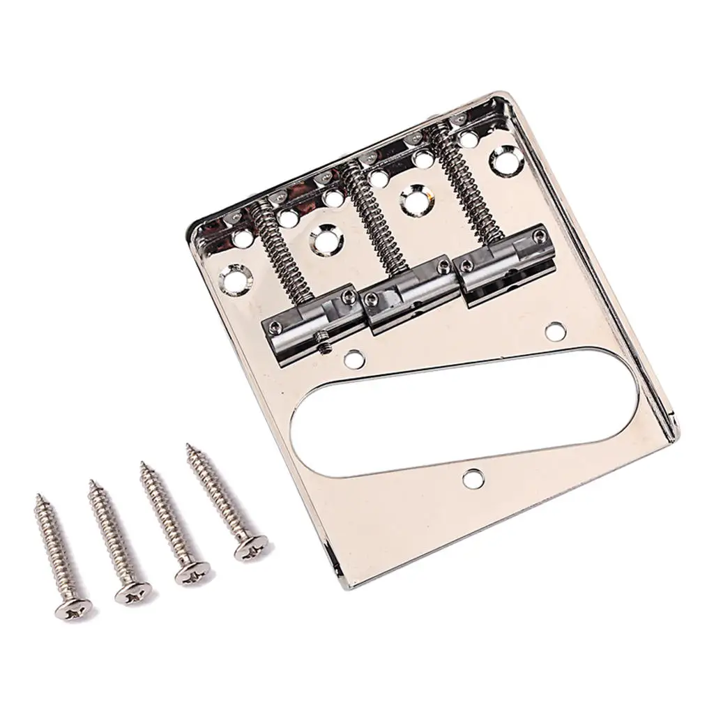 

3-струнное электрическое басовое гитарное седло мост с винтами запасные части DIY