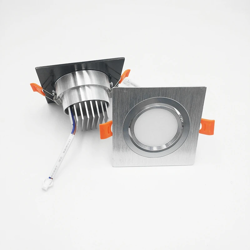 Квадратные встраивасветодиодный светодиодные потолочные светильники с