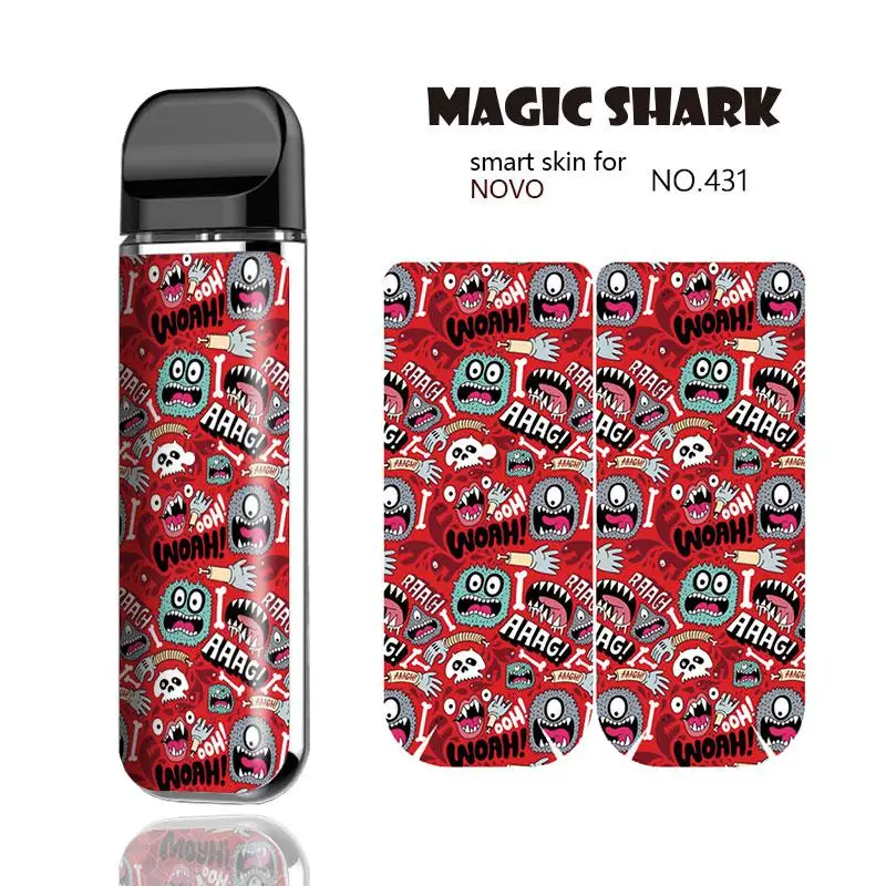 Fashion Skull Monkey King Dreamy Sky Vape Sticker Wrap Skin Film Pod Case for Smok Novo | Мобильные телефоны и аксессуары