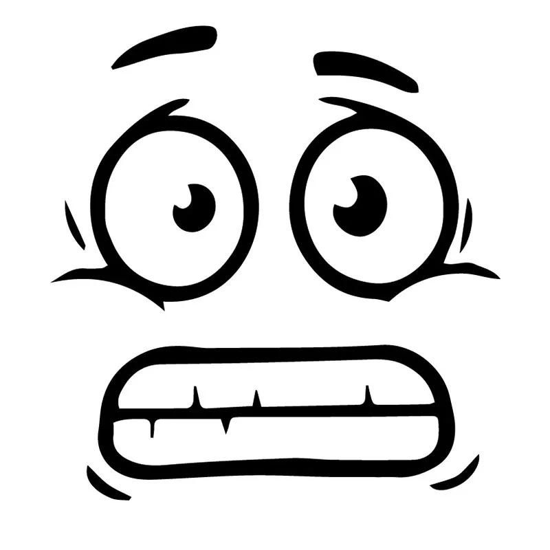 

Наклейки для бампера автомобиля, 14,3x15,3 см