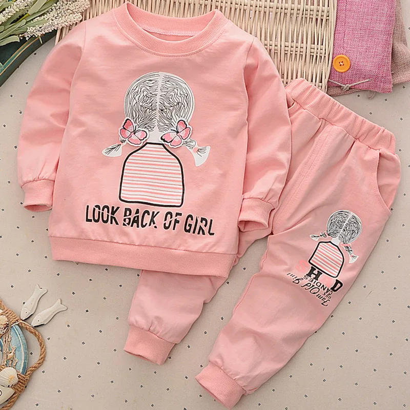 Детская одежда 2019 детская для мальчиков и девочек осень зима с длинным рукавом