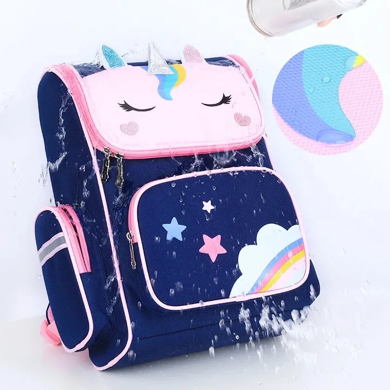 Girls Backpack Cute Cartoon Creative Children School Bags Sweet Kids Lightweight Waterproof Primary BooKbag Orthopedic Rucksack