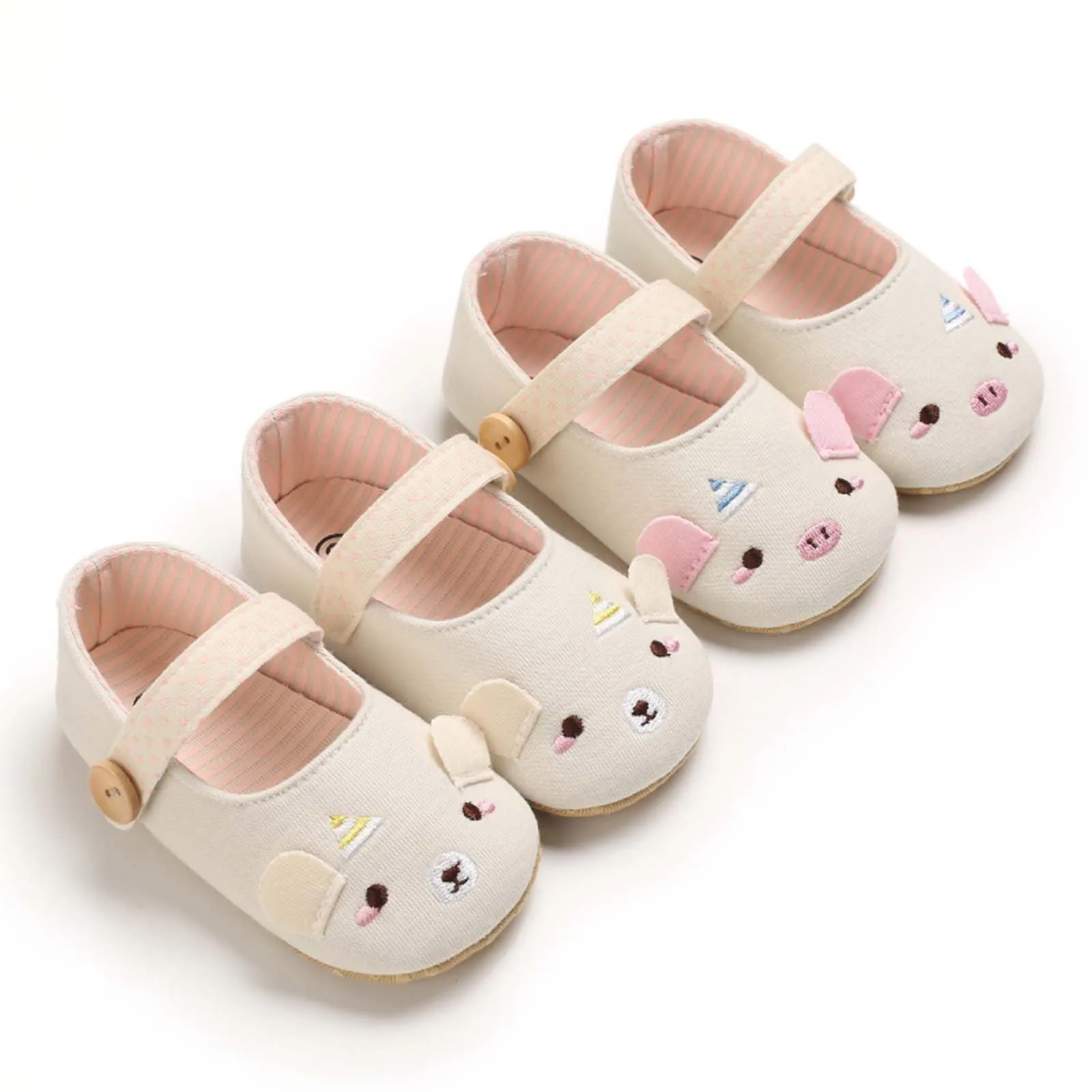 

Toddler Baby Shoes Cute Sandals Exercise Style Toddler Kids Shoes Anti-slip First Walkers Infant Crib Shoes free shipping