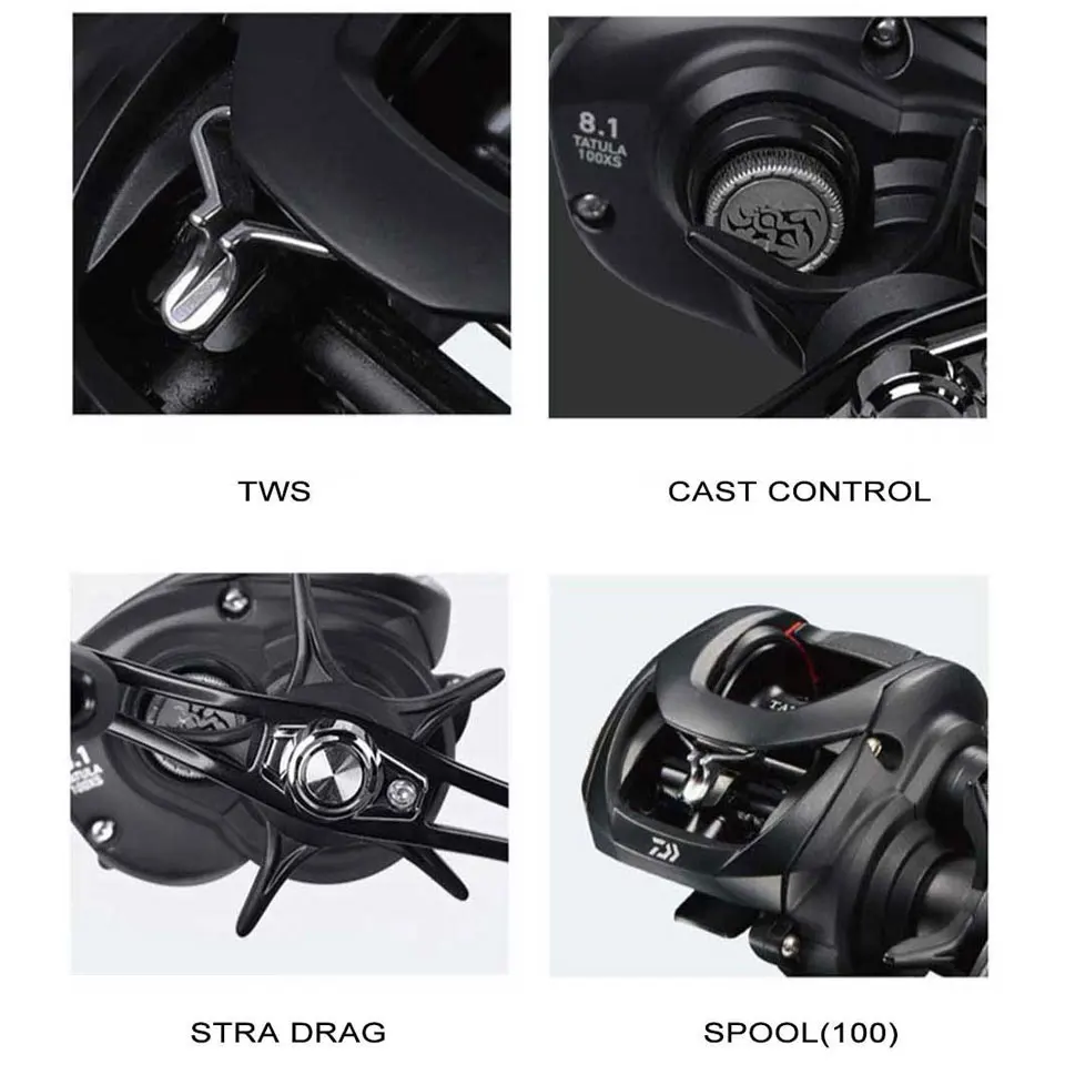 Рыболовная катушка DAIWA TATULA 6 3: 1/7.1:1/8 1: 1 мощность 5 кг|Рыболовные катушки| |