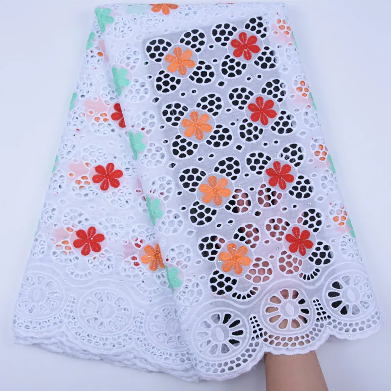 

Latest African Dry Lace Fabric 2019 High Quality Dubai Lace Swiss Voile Lace In Switzerland Nigerian Cotton Lace For Party 1724