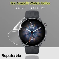 ultra clear screen protector for amazfit gtr 3 pro soft hydrogel protective film for xiaomi huami gtr 3 smart watch not glass