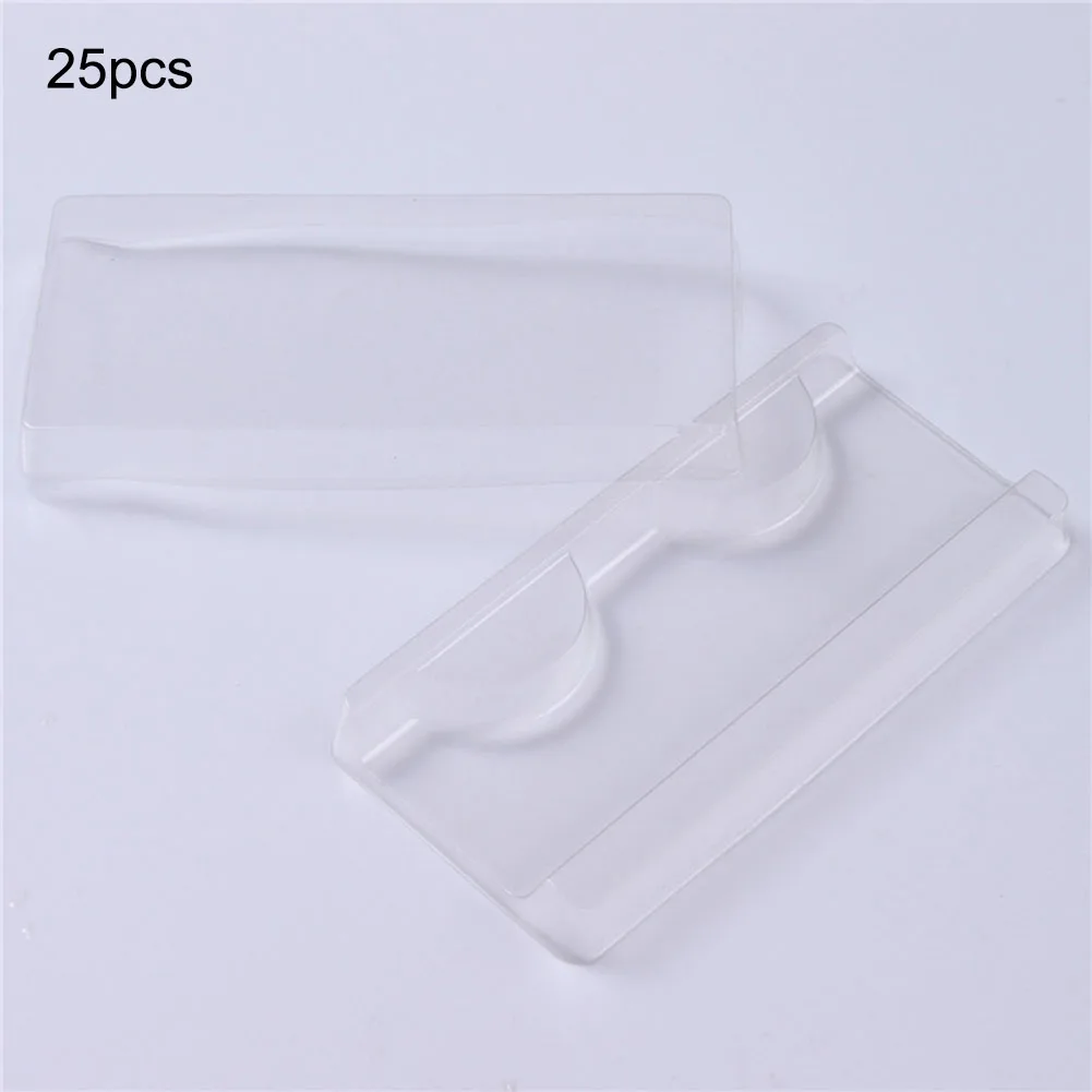 25 шт. упаковочная коробка для ресниц прозрачной крышкой лоток накладные ресницы