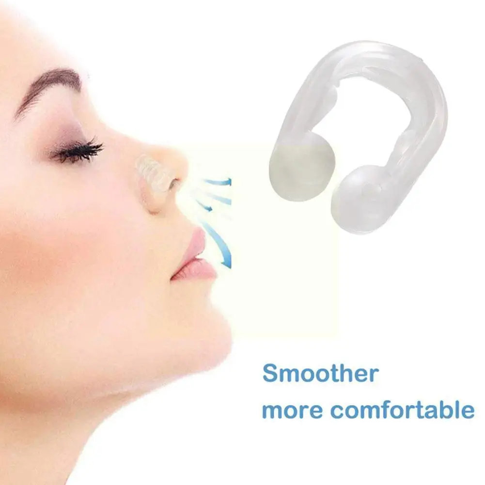 

Mini Silicone Magnetic Nose Clip Anti Snoring Devices Sleeping With Sleep Sleep Noise Anti Portable Snore Stop Aid F3x0