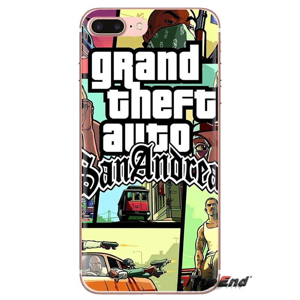 Soft Transparent Shell Covers For Xiaomi Redmi 4A S2 Note 3 3S 4 4X 5 Plus 6 7 6A Pro Pocophone F1 GTA V Franklin and Chop |