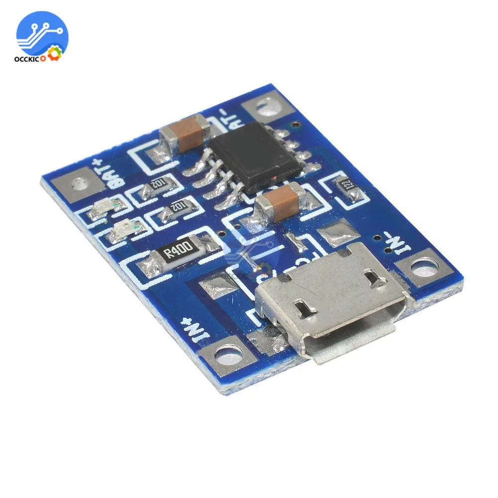 5 шт. BMS 5V 1A 18650 литиевая батарея зарядное устройство мини/Micro USB TYPE-C зарядка с функциями защиты