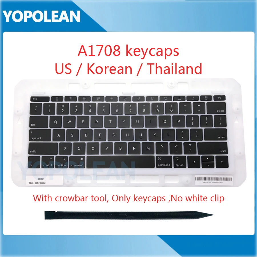 Оригинальная американская Корейская тайская клавишная Кепка для ключей Macbook Pro