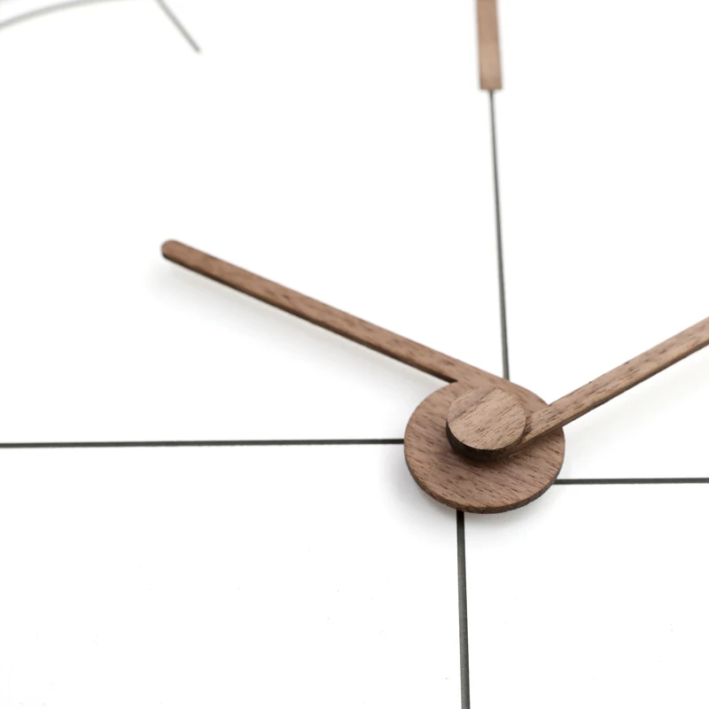 Скандинавские минималистичные настенные часы современный дизайн гостиная