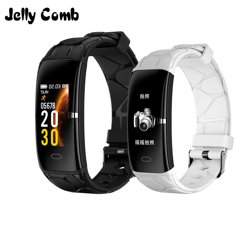 Jelly Comb спортивные Смарт-часы для женщин и мужчин FitnessTracker Smartwatch для Android IOS монитор сердечного ритма Электроника Smartband