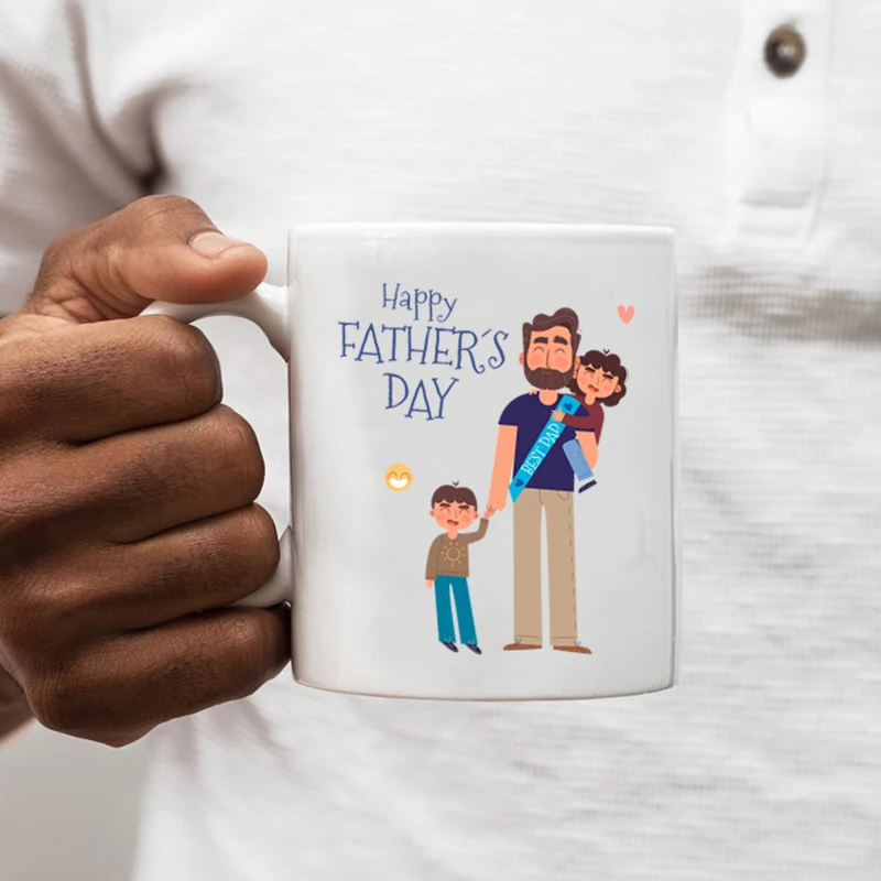 Кофе кружки Fathers Day Подарки кружка Керамика Смешные изготовленная на заказ фото