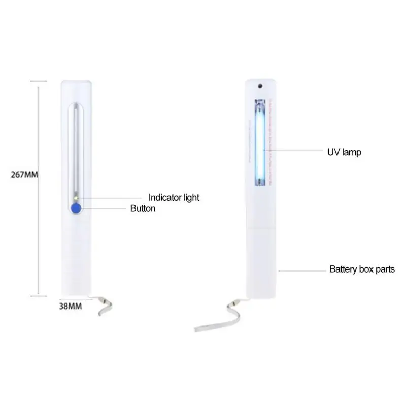

Uvc Lamp Sterilizer Bactericidal Air Recirculator Stick Lamp UV Desinfection Ultraviolet Lamp Sterilizer Disinfecting Light