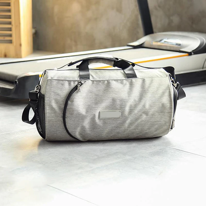 Спортивная сумка для спортзала кожаная мужчин фитнеса йоги путешествий багажа