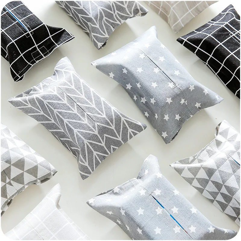 Японское художественное тканевое бумажное полотенце из хлопка и льна | Дом сад