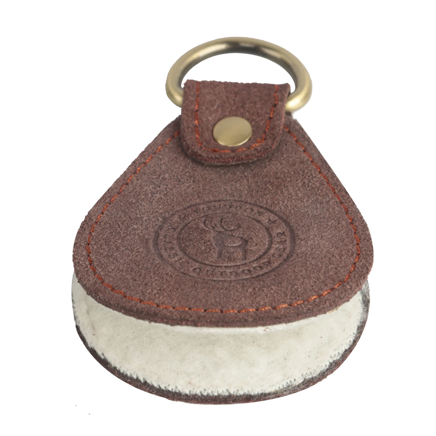 Tourbon Leather Fly Line Leader выпрямитель для чистки лески рыболовные аксессуары с флисовой