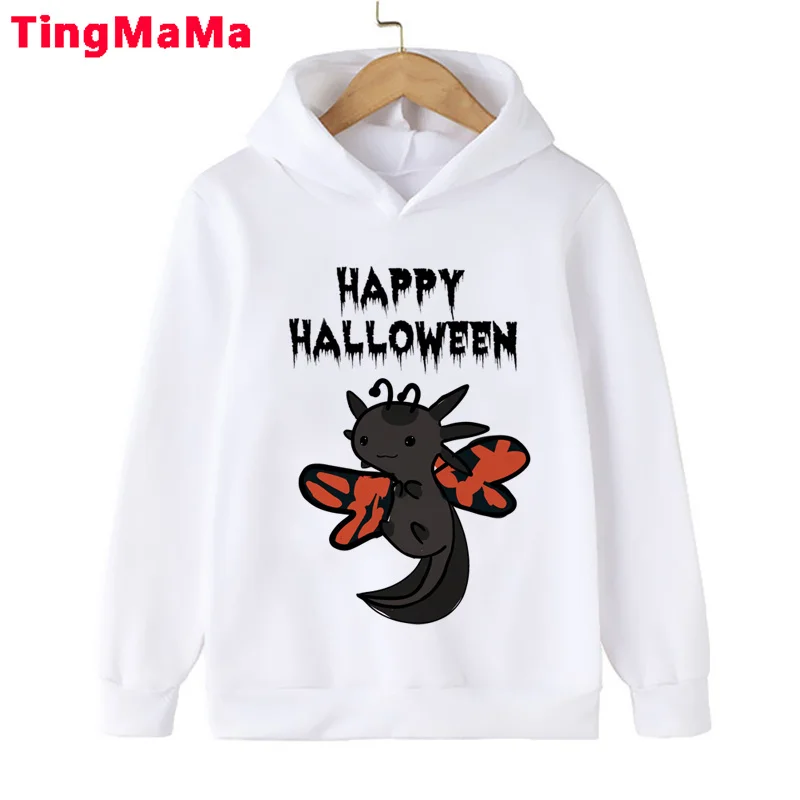 

Axolotl big sister children teens hoodie funny graphic designer cartoon roupas infantis masculino sweater clothes boys