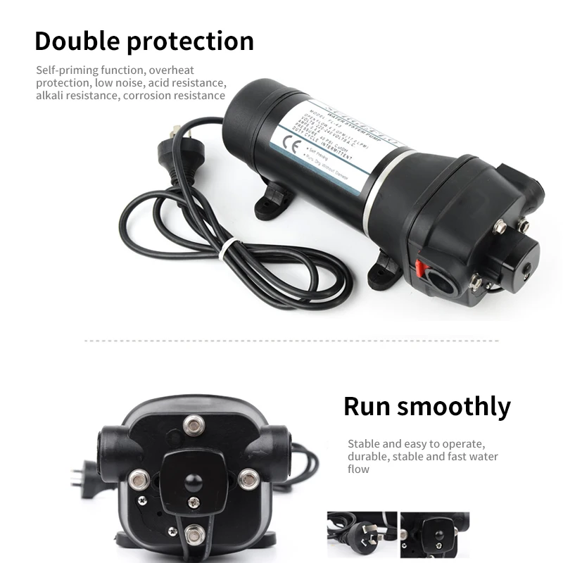 RV Yacht специальный насос 12 В 24 постоянного тока электрическая диафрагма