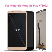 tested full working lcd for motorola moto g6 play lcd screen display for moto xt1922 touch screen digitizer assembly replacement