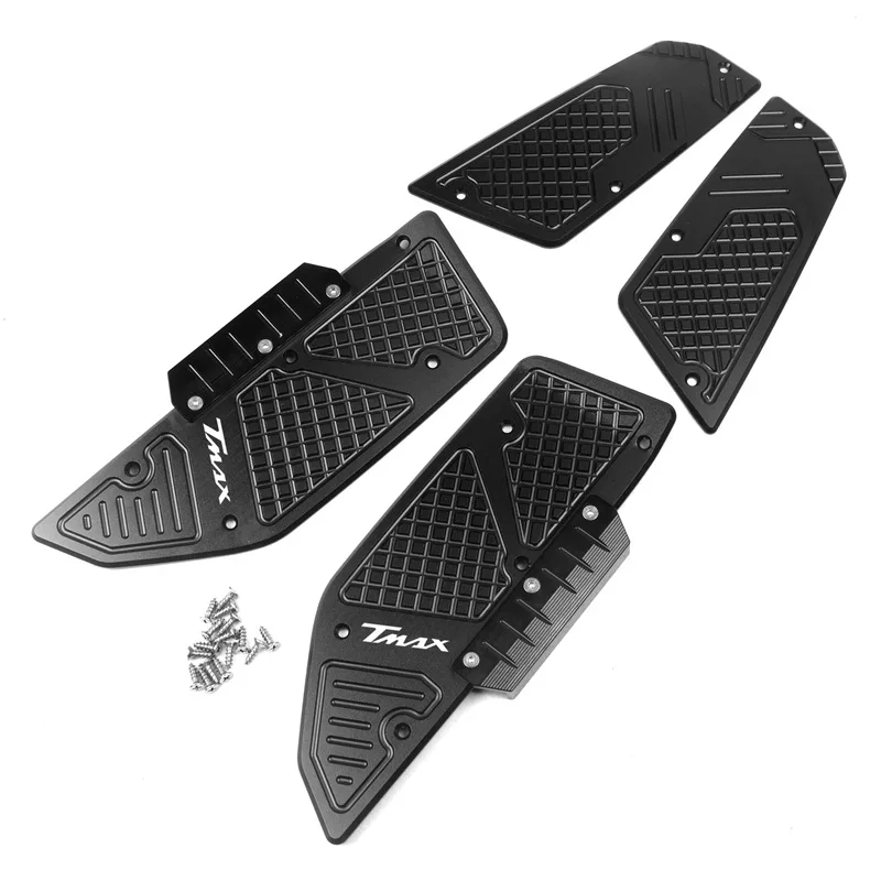 

Motorcycle Footboards Footrest Scooter Footboards Foot Rests CNC Aluminum Alloy For Yamaha TMAX530 TMAX560 SX DX 2021 2020 2019