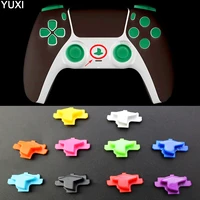 yuxi 1pcs for ps5 gamepad controller logohome button return back power switch key repair part replacement for ps5 gamepad