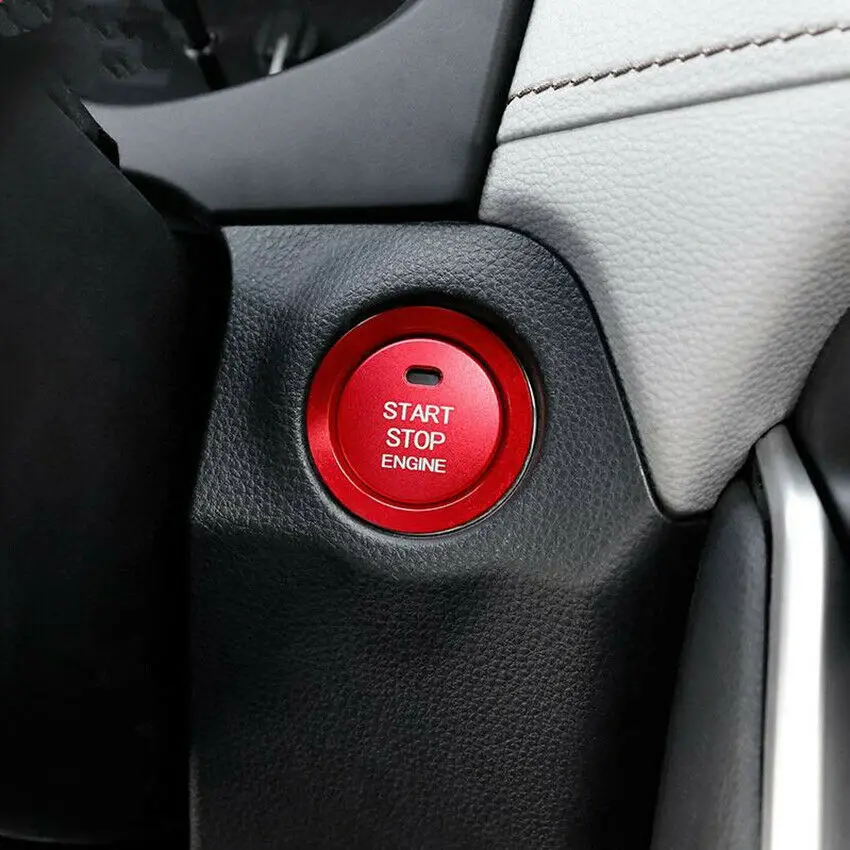 2 шт. новая и высококачественная красная алюминиевая задняя крышка для Toyota RAV4 2019