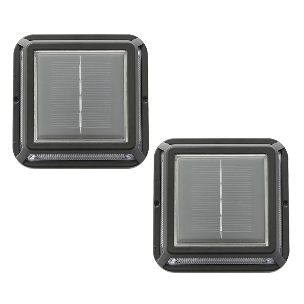 2 шт./комплект водонепроницаемые светодиодные светильники на солнечной батарее |