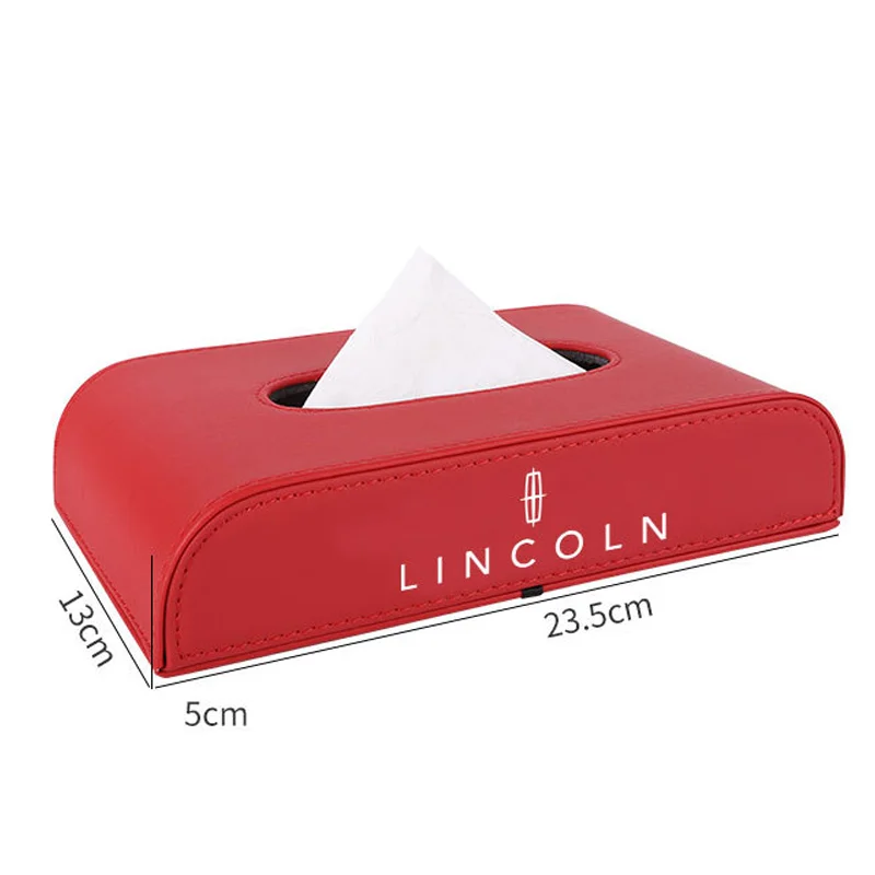 

Factory Wholesale For LINCOLN MKZ MKC CONTINENTAL CORSAIR NAUTILUS AVIATOR NAVIGATOR Block Styles Car Leather Tissue Pumping Box