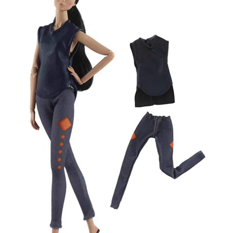 

Новая куртка, Одежда для кукол 30 см, аксессуары для кукол, платье, джинсы, одежда, аксессуары для куклы 1/6, игрушки «сделай сам» для девочек, по...