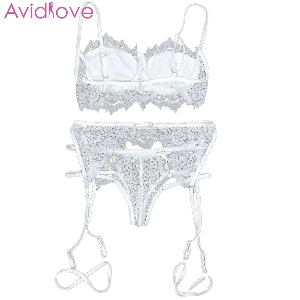 Новое Женское кружевное мягкое Сетчатое прозрачное сексуальное женское белье с