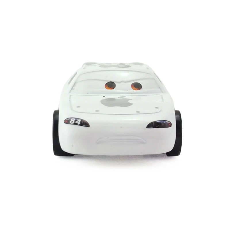 Disney Pixar Cars No.84 белый Icar 1:55 металл литье под давлением развивающие игрушки модель