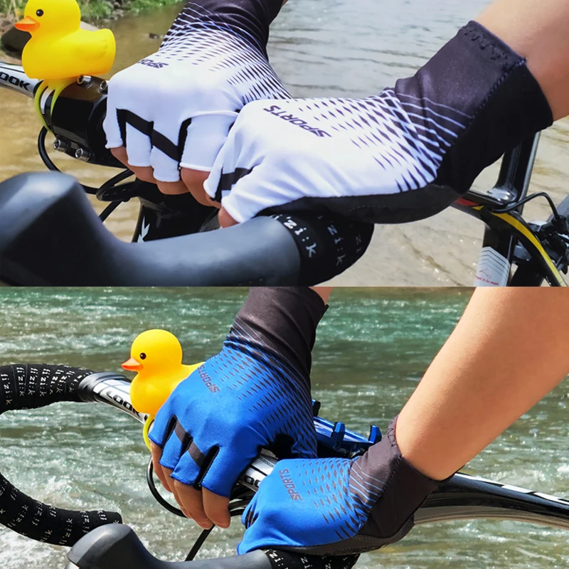 

Mosodo 1pair Cycling Gloves Half Finger Motorcycle Mitts Bike Riding Gloves for Men Women Outdoor Sport MTB Bicycle Accessories