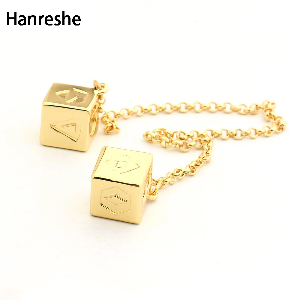

HANRESHE последние джедаи игральные кости Хан Соло счастливый реквизит, украшение для зеркала заднего вида