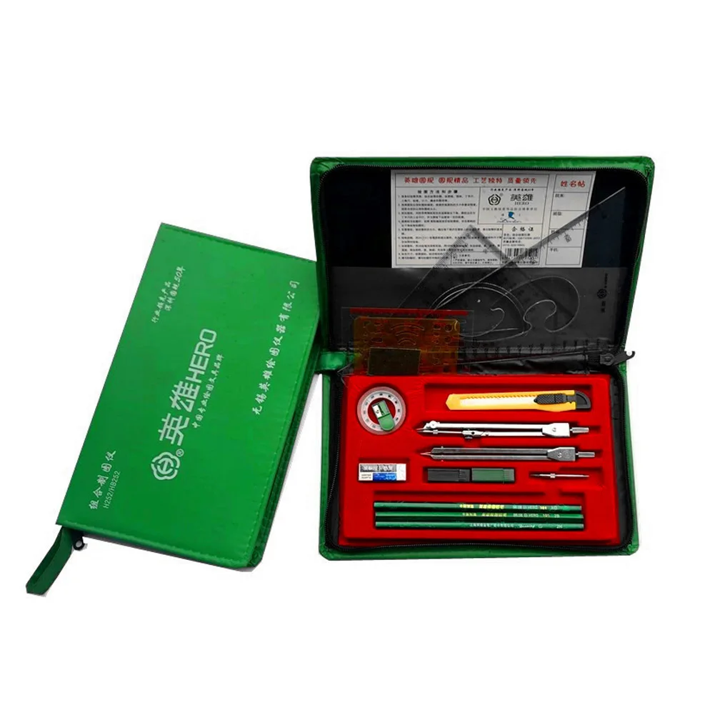 

Compass And Ruler Set Drawing Tool Plastic+Metal Meet a Variety Of Drawing Needs Economic And Practical Accurate Wear-Resisting