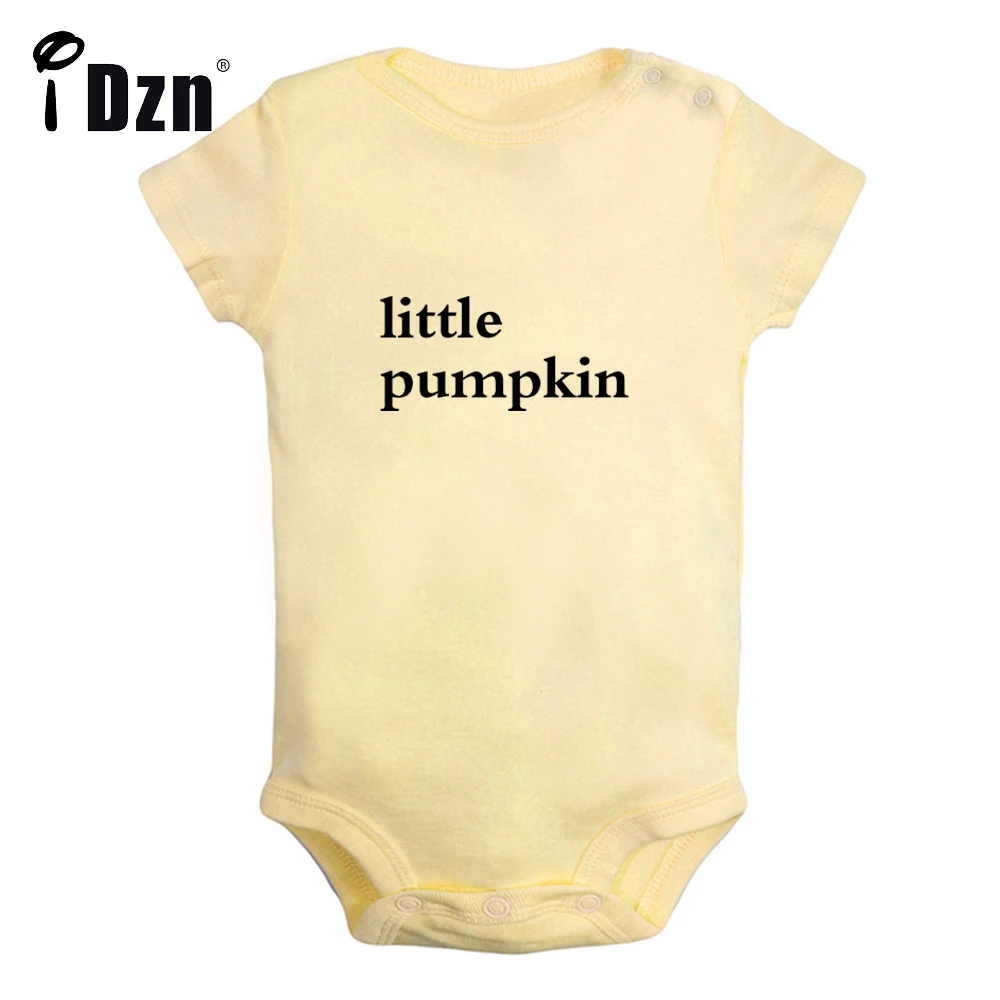 

Детское хлопковое боди с коротким рукавом, с принтом тыквы