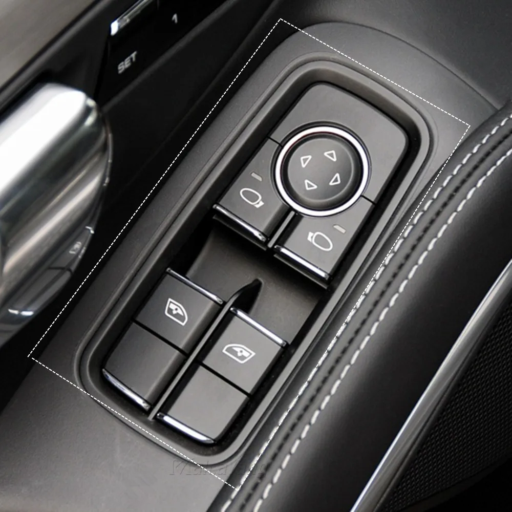 Новые кнопки управления передней левой дверью и окном для 2013 Porsche 911 991 OE 991.613.151.02D.ML