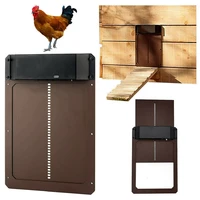 automatic chicken coop door opener light sensor automatic chicken house door practical chicken pets dog door