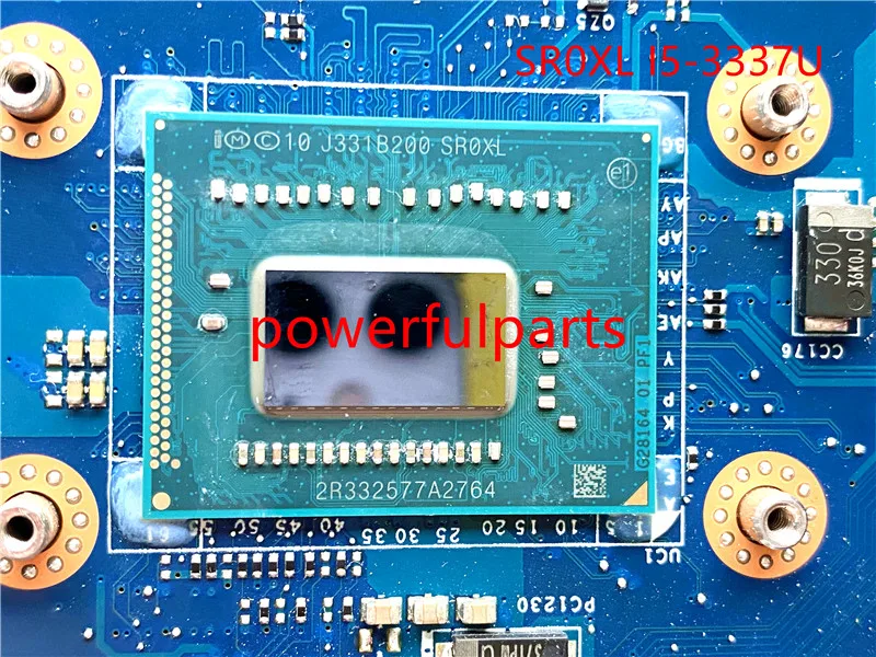 100% рабочая для Dell Inspiron 5521 3521 материнская плата с SR0XL I5-3337U 0760R1 CN-0760R1 760R1 VAW00 LA-9104P |
