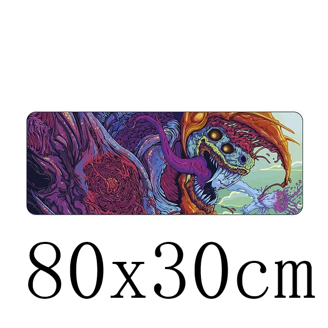 Model A FFFAS 80x30 см большой коврик для мыши XXL геймерский Расширенный офисный коврик для мыши для ноутбука ПК резиновая настольная Подушечка Для клавиатуры - Color: Model A